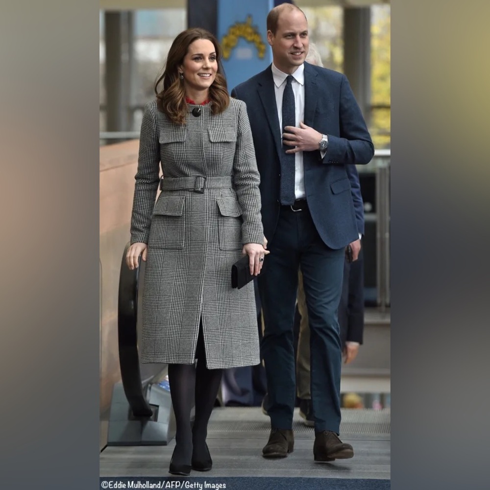L.K. Bennett Delli Check Coat